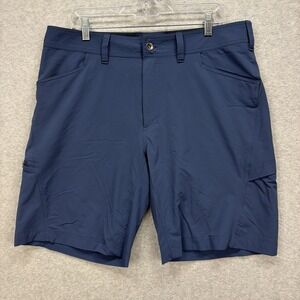 Marmot‎ Cargo Shorts Mens 38 Blue Performance Stretch Outdoors Hiking Camping